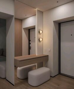 مدخل مرايا جدارية الرياض