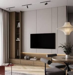 ديكور تلفزيون مع شيبورد